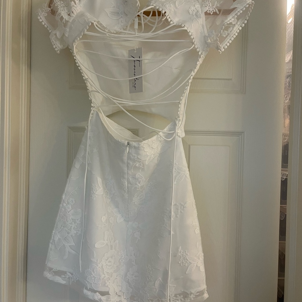 White dress